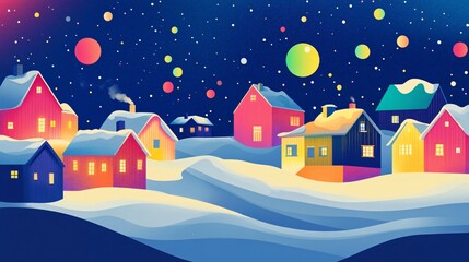 Aurora Borealis lighting up Arctic Village