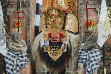 Barong and Kris Dance, traditional Balinese dance, Ubud, Bali, Indonesia, Asia