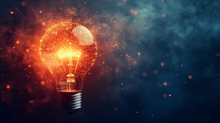 flat design showing digital marketing innovations, new tools and concepts, minimal style with copy space, free of logos, trademarks, and text.