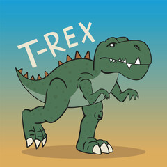 dinosaur vector illustration