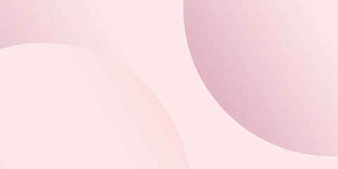 Abstract banner background  pastel colorful  pink and yellow gradations. Circle effect lines simple