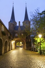 Oostpoort Gate, Delft, Holland, The Netherlands, Europe