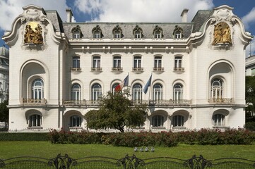Frensh embassy building, Belgian Art Nouveau, 1900-1909, Schwarzenbergplatz, Vienna, Austria, Europe