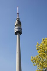 Fototapeta premium Television Tower Florian, Dortmund, North Rhine-Westphalia, Germany, Europe