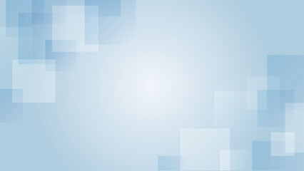 スタイリッシュな四角の背景/青