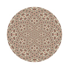 Circular pattern in traditional Palestinian style, vector design element