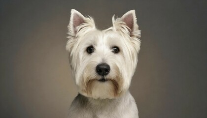 Pets, Dog, West Highland White Terrier, AI-generated, AI generated