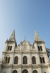 Obraz premium Santa Cruz Cathedral Basilica, Fort Kochi, Kochi, Cochin, Kerala, India, Asia