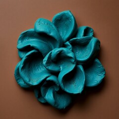 bouquet of blue flowers