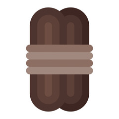 Rope flat icon