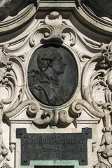 Relief by Christian Friedrich Karl Karl Alexander von Brandenburg-Ansbach, 1736-1806, at the...