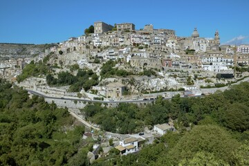 Obraz premium View of Ragusa-Ibla, Province of Ragusa, Sicily, Italy, Europe