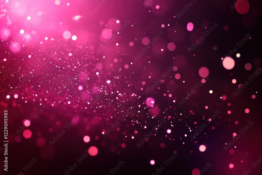Poster Vibrant abstract light background with particles creating a sense of depth and motion, abstract light background with particle