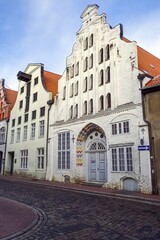 Obraz premium Former brewhouse Konsul Häussler, Wismar, Mecklenburg-Western Pomerania, Germany, Europe