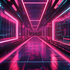 Fototapeta premium tunnel of light