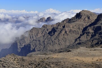 Hajar al Gharbi mountains, Dakhiliyah, Oman, Asia