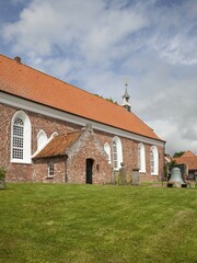 Protestant Church, Greetsiel, East Frisia, Lower Saxony, Germany, Europe