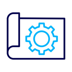 Blueprint settings Outline Color icon