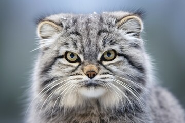 Cute Pallas cat. KI generiert, generiert, AI generated
