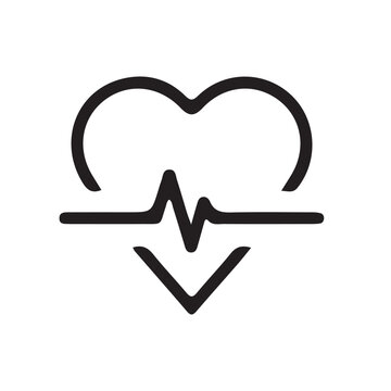 recommend clip art: Outline Broken heart love vector icon. heart love symbols isolated editable vector.