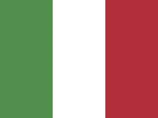 Official national flag of Italy