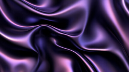 Fototapeta premium Blue silk background HD 8K wallpaper Stock Photographic Image