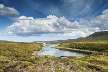 Lochan Havurn, Polla, Northern Highlands, Scotland, United Kingdom, Europe