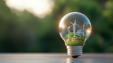 Renewable Energy Showcase Nature Sustainability