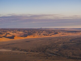 Fototapeta premium Namib Desert, Kulala Wilderness Reserve, Namib Desert, Tsaris Mountains, Hammerstein, Sossusvlei, Namib-Naukluft National Park, Namibia, Africa