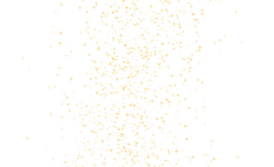 Stars particles glittering on transparent background. Glittering luxury stars dust explosion glowing