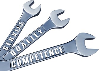 Illustration of a service concept