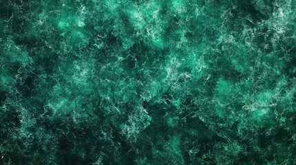 Fototapeta premium Abstract Textured Background in Deep Green Tones with Intricate Patterns and Swirling Details, Perfect for Creative and Aesthetic Design Projects