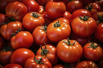 Many tomatoes. KI generiert, generiert, AI generated