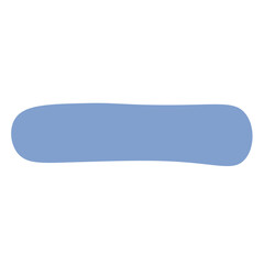Blue Abstract Blob Elements Illustration