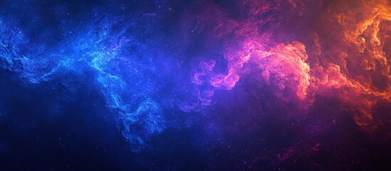 Fototapeta premium Abstract colorful smoke background.