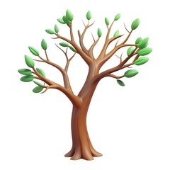 Obraz premium tree 3d,tree 3d model,low poly tree,sketchup trees design