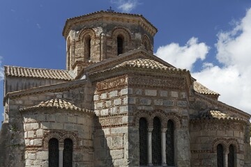 Obraz premium Greek Orthodox Church of Jason and Sossipatros, Byzantine architecture, Corfu City, Corfu Island, Ionian Islands, Greece, Europe