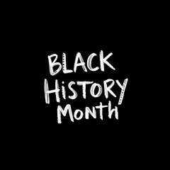 Obraz premium Black History Month