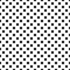 Black Rectangle Seamless Transparent Pattern