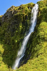 Waterfall at Seljalandsfoss, Sudurland, South Iceland, Iceland, Europe