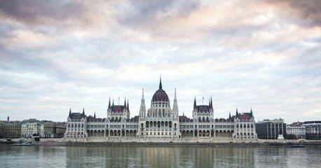 Fototapeta premium Parliament, Budapest, Hungary, Europe