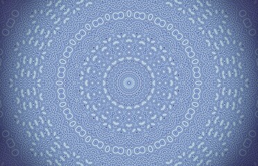 Blue abstract ornamental background