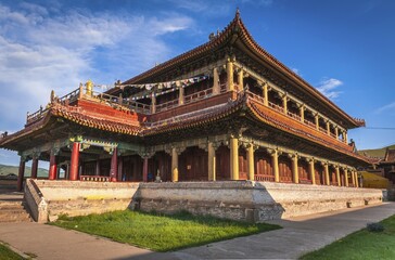 Amarbaysgalan Monastery, Mongolia, Selenge province, Asia