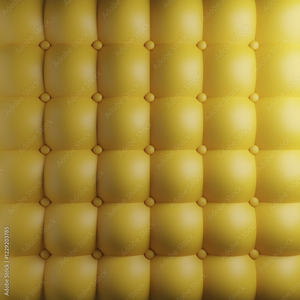 Poster 3d rendering. abstract modern yellow pattern, using as background with space for text
