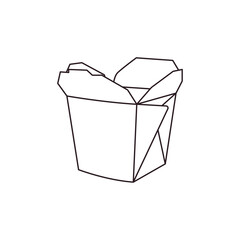 take away food box container chinese takeout