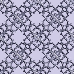 3D effect seamless background, wallpaper decoration pattern