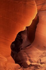 Sand stone canyon, Lower Antelope Canyon, Arizona, USA, North America