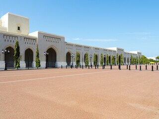 Al Alam Palace, Muscat, Oman, Asia © Martin Moxter/imageBROKER