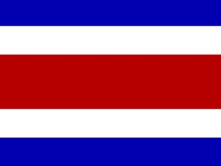 Official national flag of Costa Rica