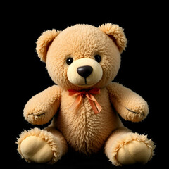 Obraz premium Teddy bear toy isolated